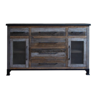 Antique-Gray-Buffet