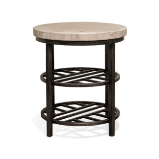 Capri Round End Table