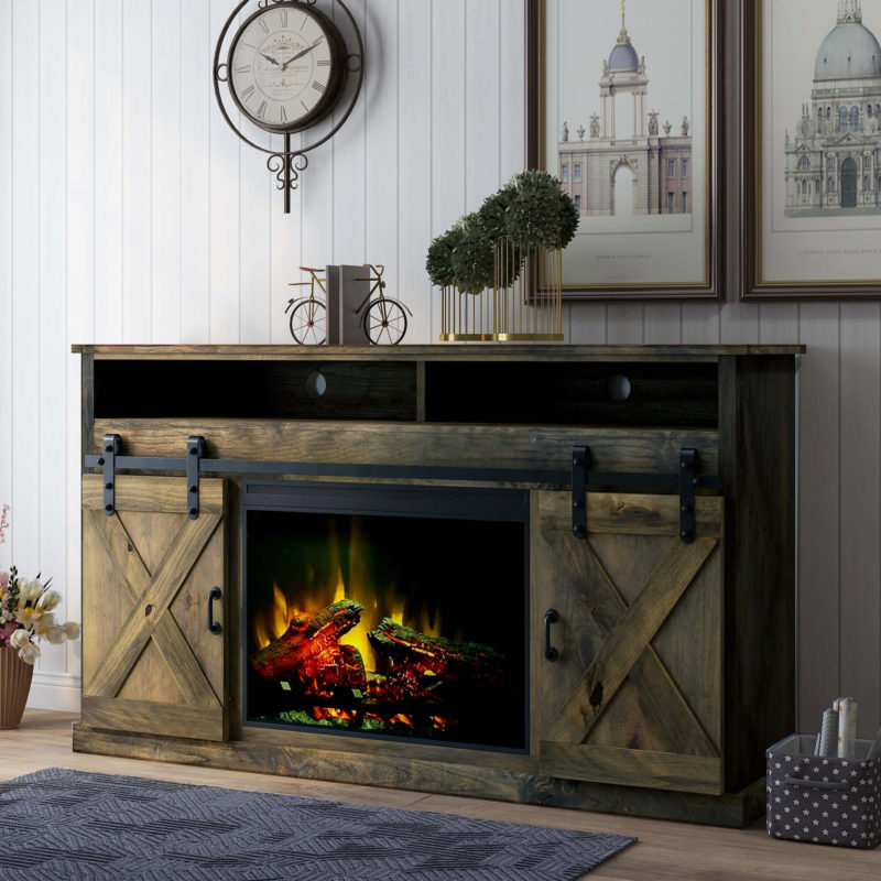 Farmhouse 66 Fireplace Console (12)