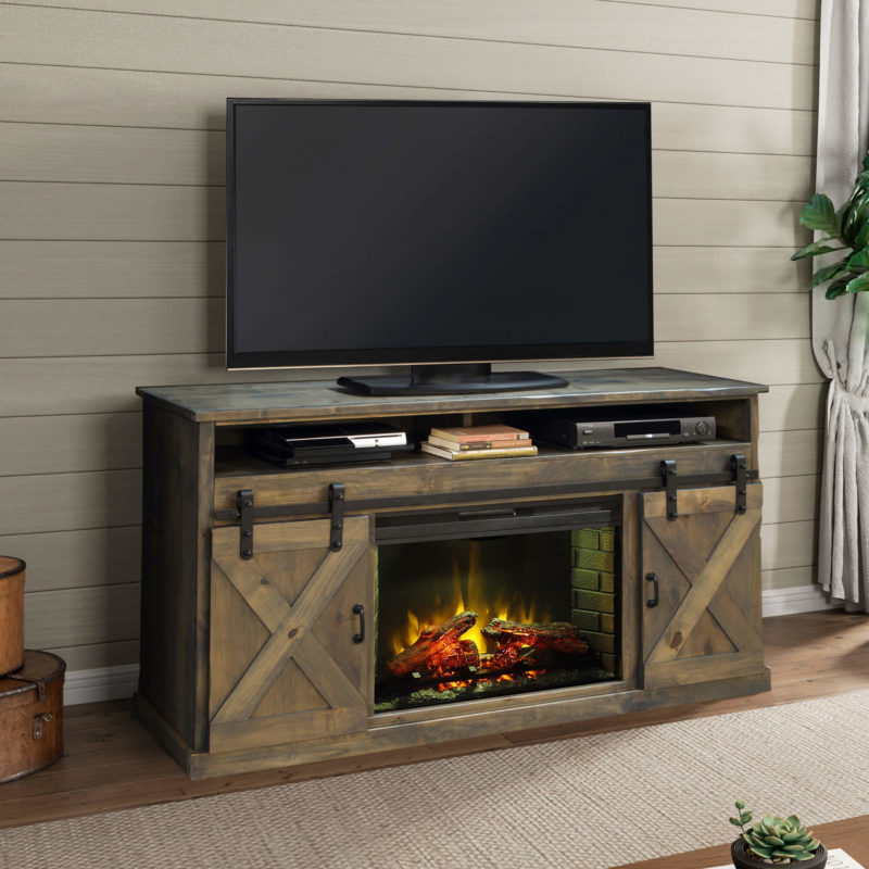 Farmhouse 66 Fireplace Console (5)