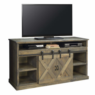 Farmhouse 66 Fireplace Console-Featured