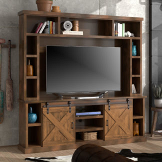 Farmhouse Entertainment Wall-Featured