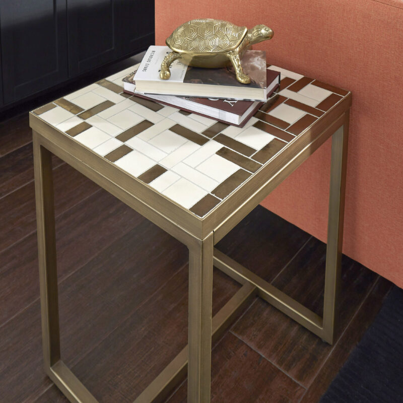 Geometric Ii End Table