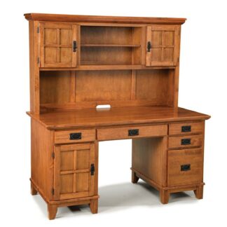 Lloyd Pedestal Desk with Hutch