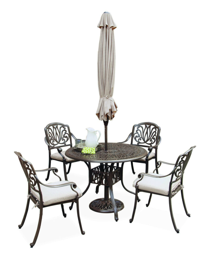 Capri 6 Piece Outdoor Dining Set