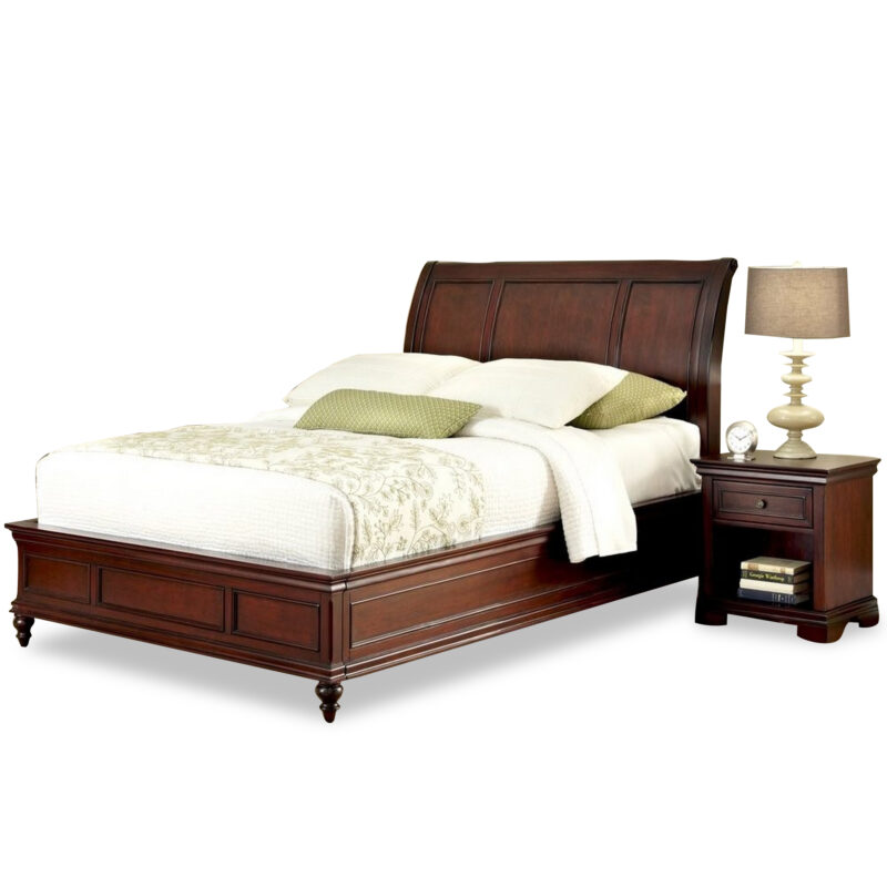 Lafayette King Bed and Nightstand