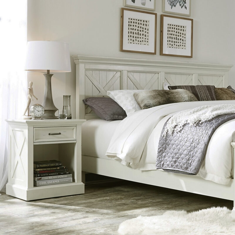 Bay Lodge King Headboard and Nightstand