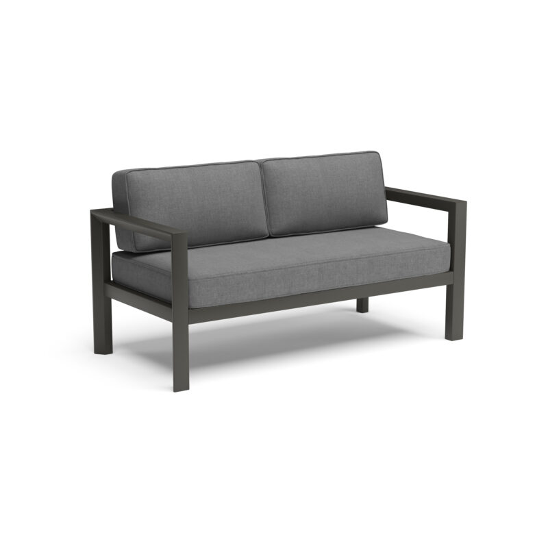 Grayton Outdoor Aluminum Loveseat