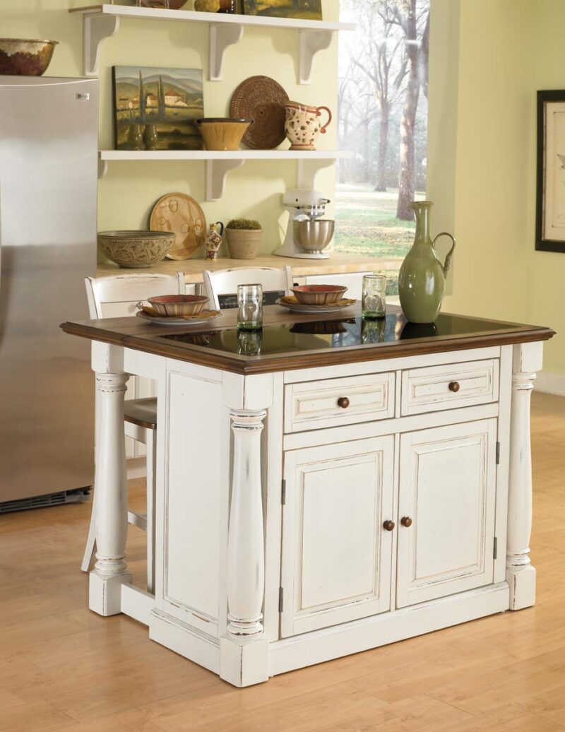 Monarch Kitchen Island Set