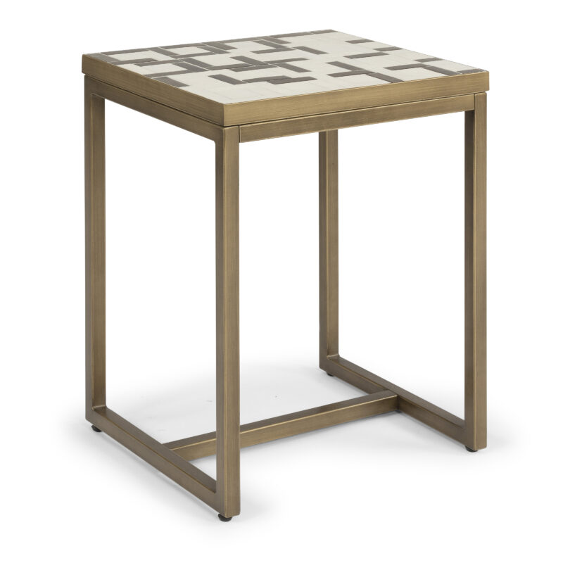 Geometric Ii End Table