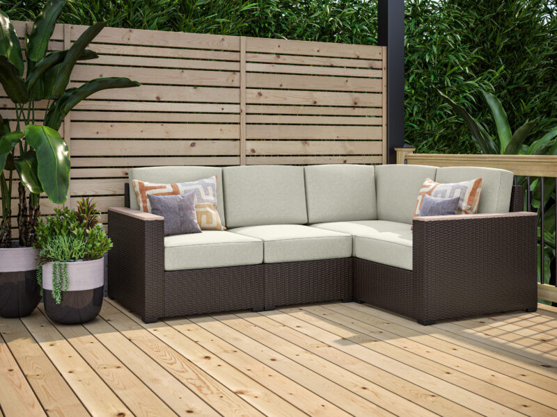 Palm Springs Outdoor 4 Seat Sectional