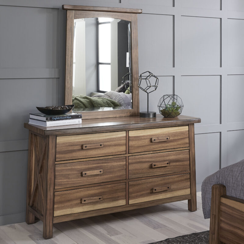 Forest Retreat Dresser with Mirror