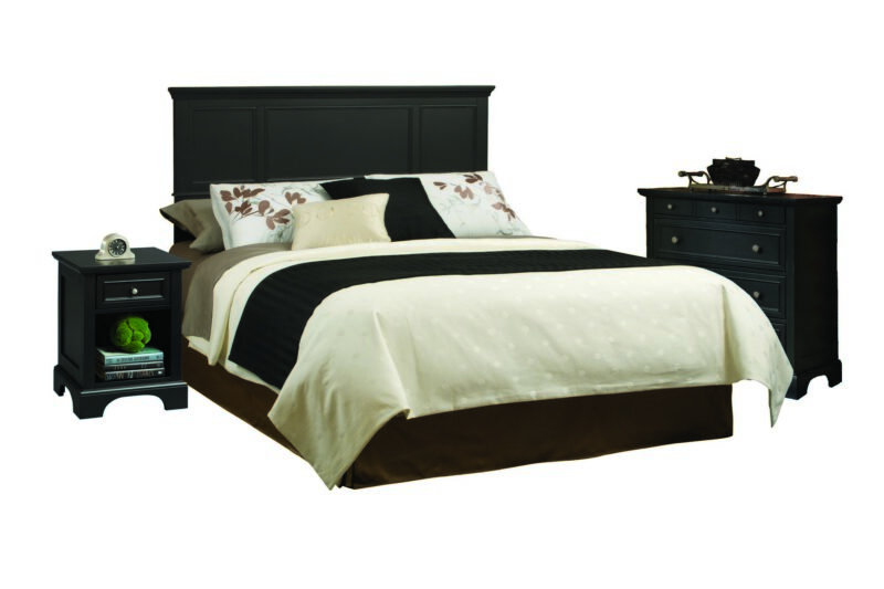 Ashford Queen Headboard, Nightstand and Chest