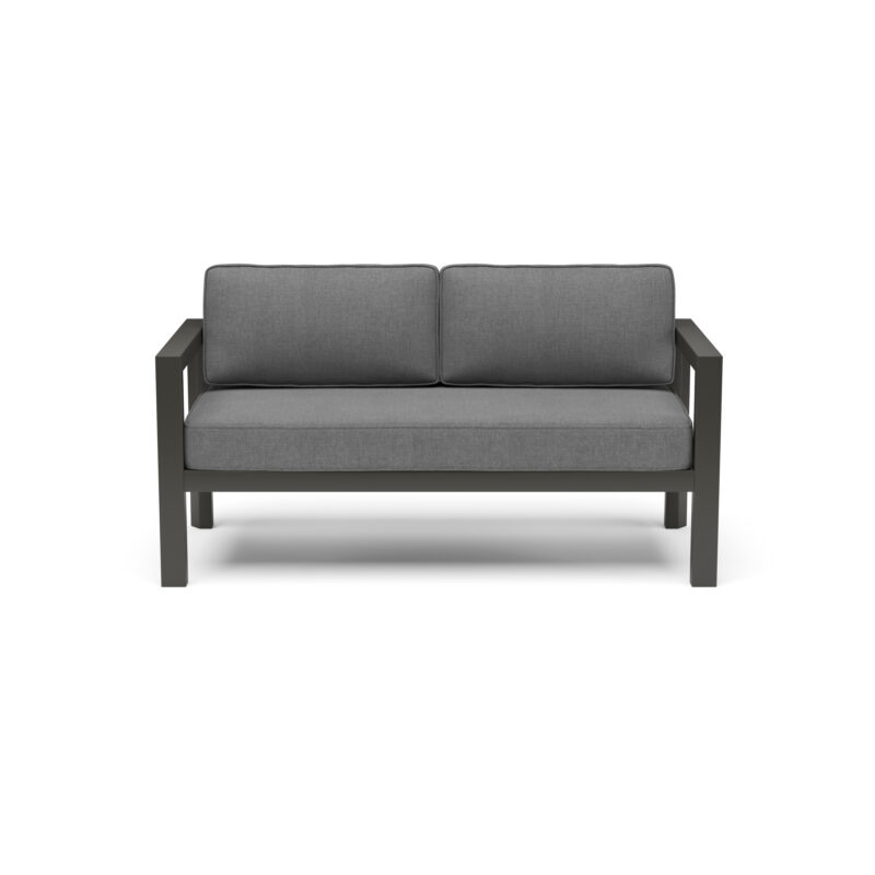 Grayton Outdoor Aluminum Loveseat