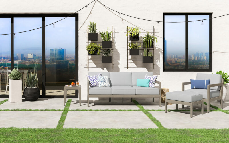 Sustain Outdoor Sofa 3-Piece Set