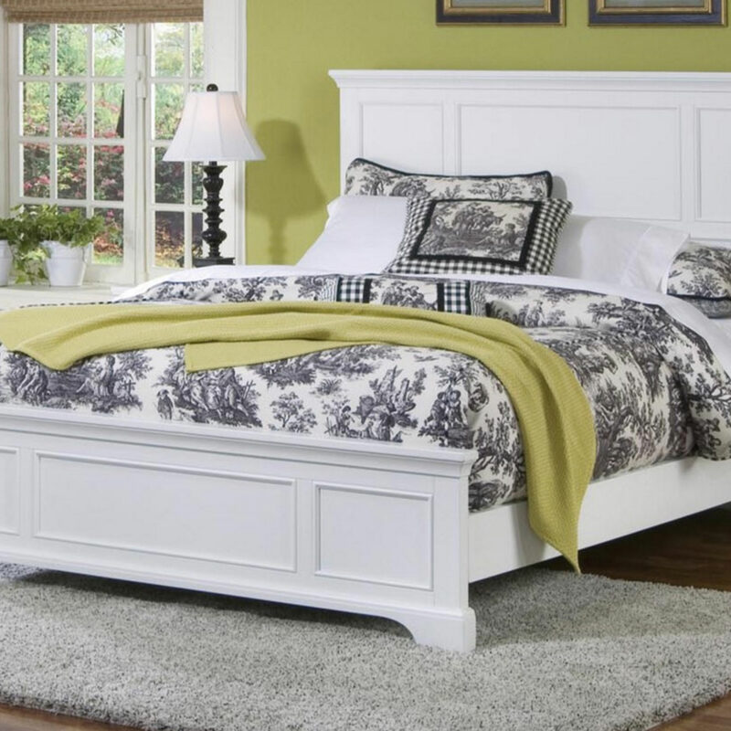 Century Queen Bed, Nightstand and Chest