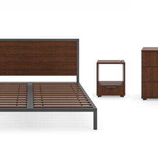 Merge Queen Bed, Nightstand and Chest