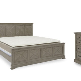 Walker King Bed, Nightstand and Chest