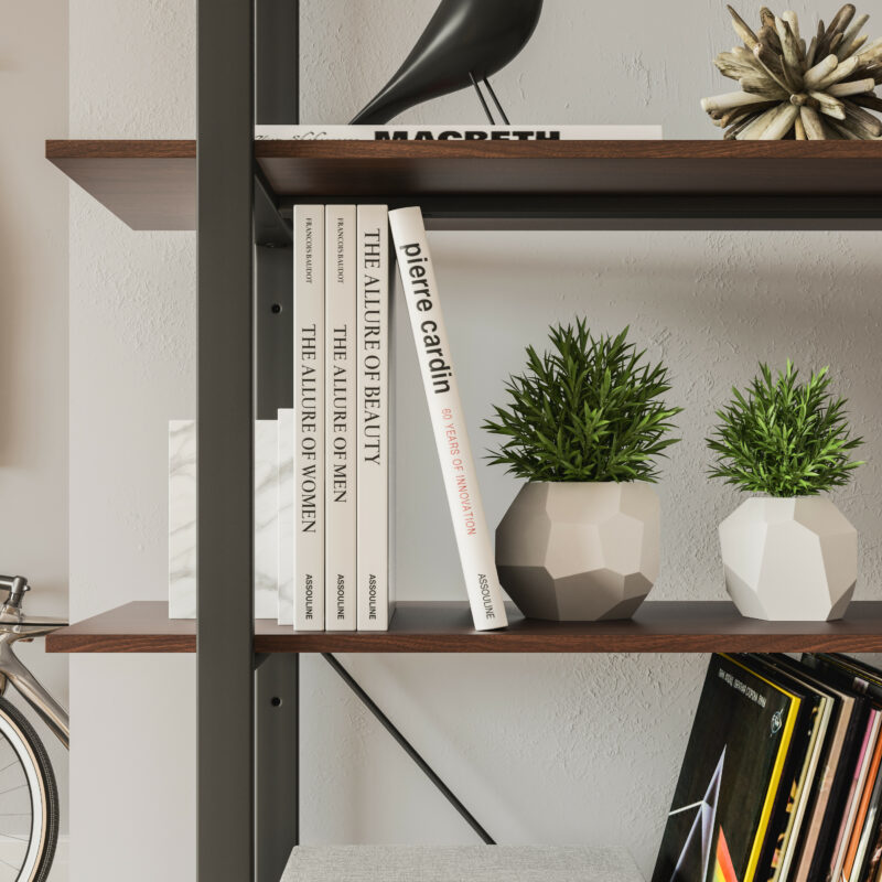 Merge Five-Shelf Bookcase