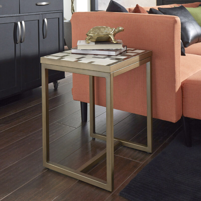 Geometric Ii End Table