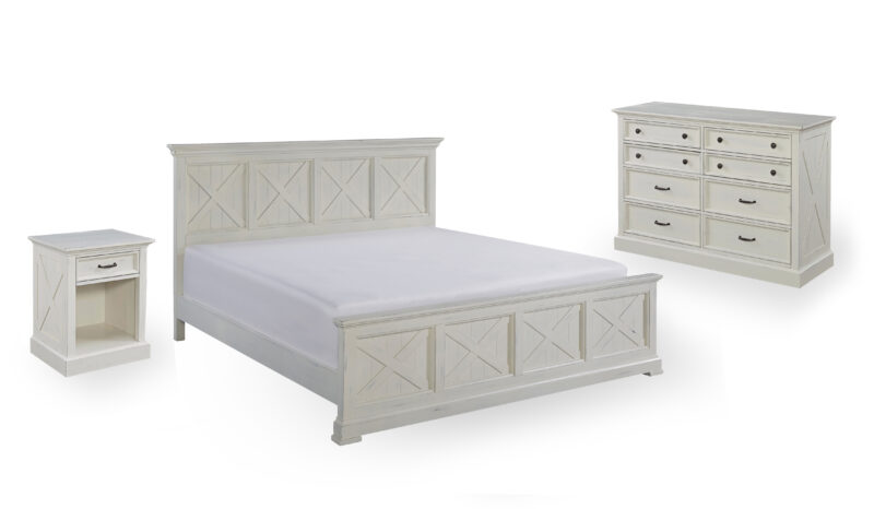 Bay Lodge King Bed, Nightstand and Chest