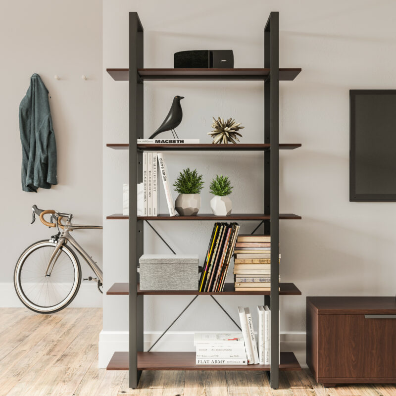 Merge Five-Shelf Bookcase