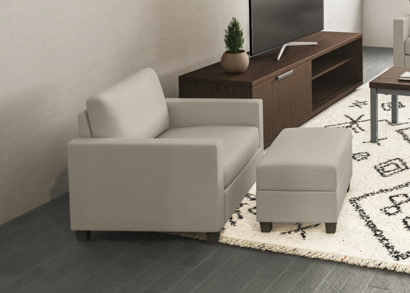 Dylan Armchair and Ottoman