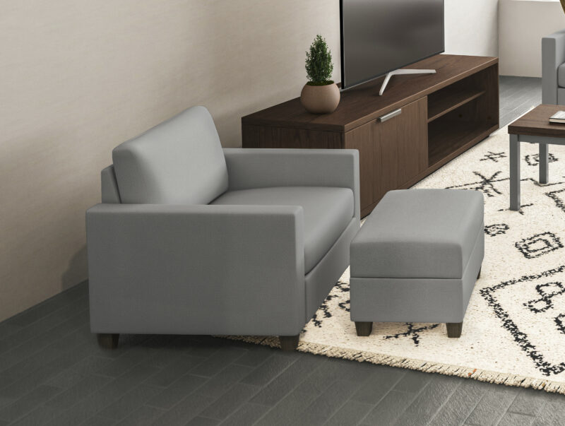 Dylan Armchair and Ottoman