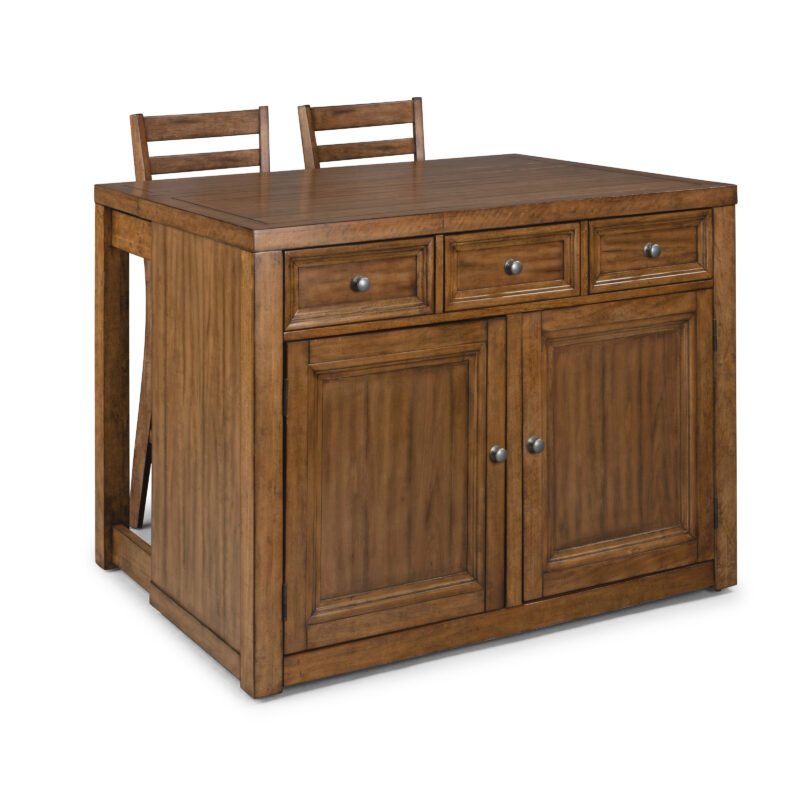 Tuscon 3 Piece Kitchen Island Set