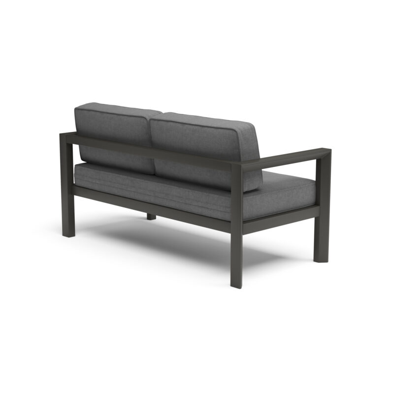 Grayton Outdoor Aluminum Loveseat