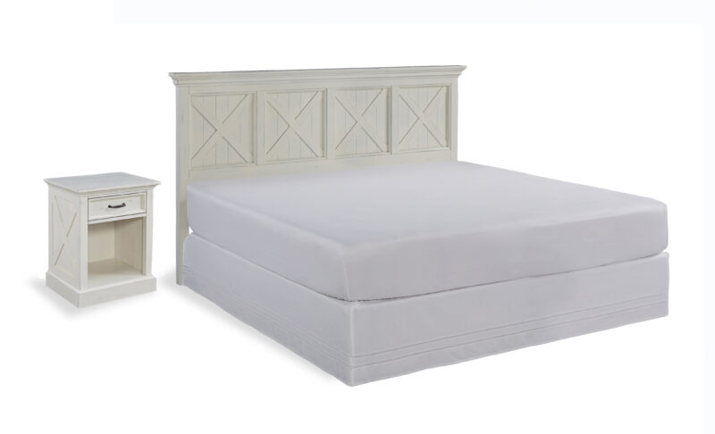 Bay Lodge King Headboard and Nightstand