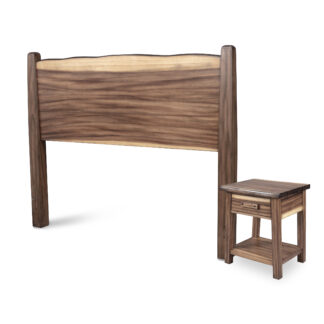 Forest Retreat Queen Headboard and Nightstand