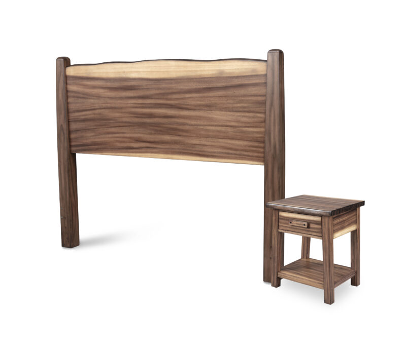 Forest Retreat Queen Headboard and Nightstand