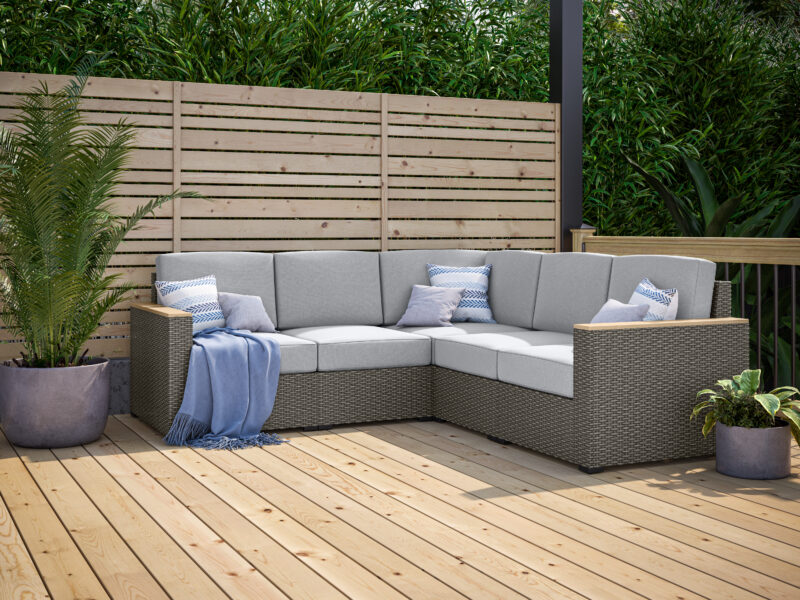 Boca Raton Outdoor 5 Seat Sectional