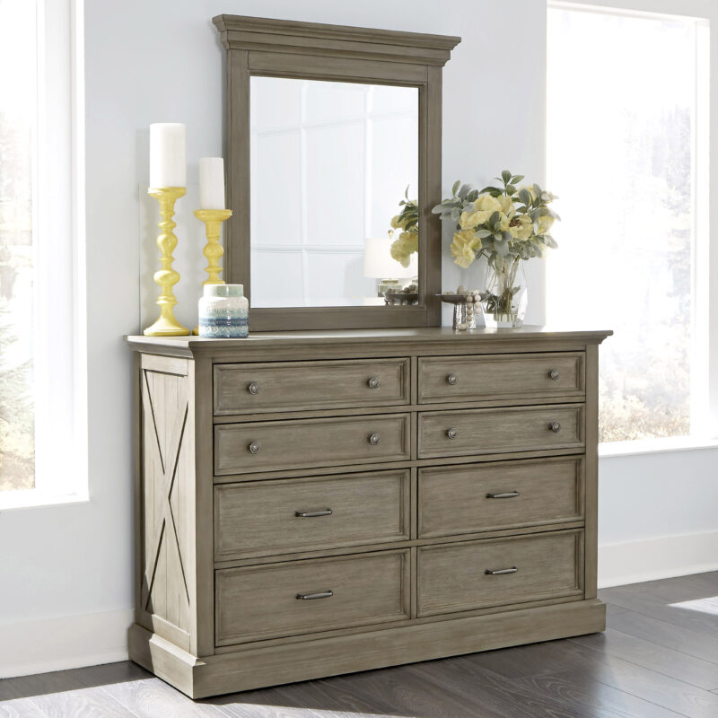 Walker Dresser with Mirror