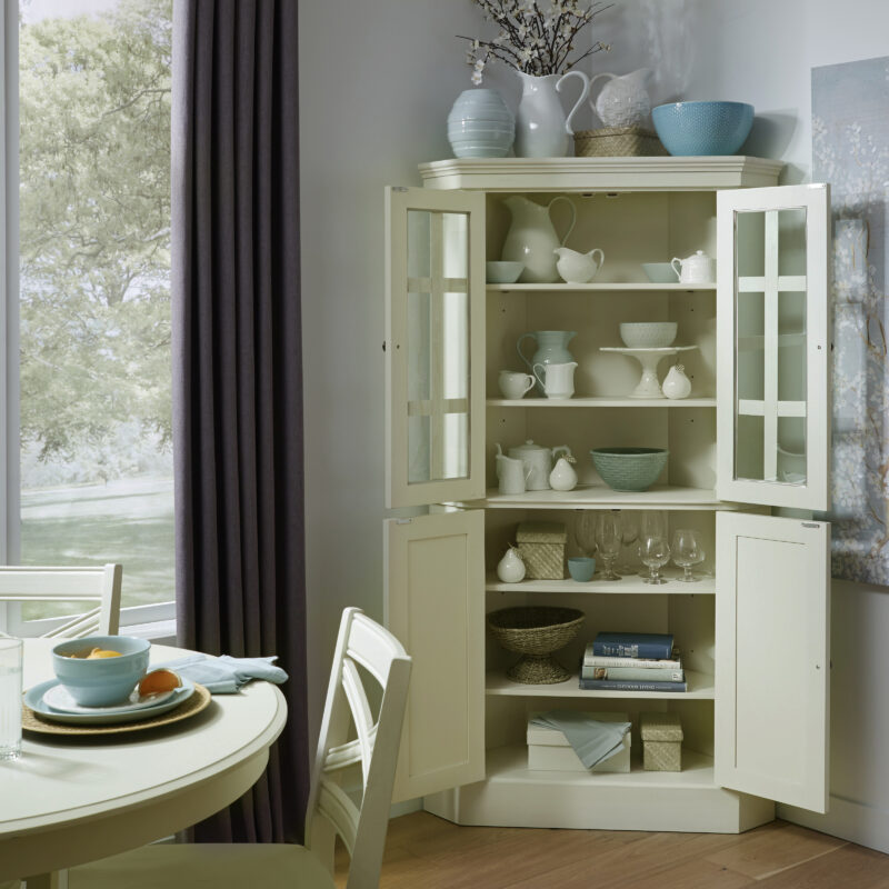 Bay Lodge Corner China Cabinet