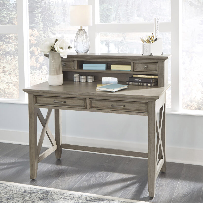 Walker Desk with Hutch