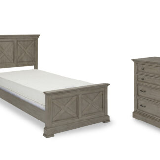 Walker Twin Bed, Nightstand and Chest