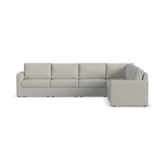 Flex 6-Seat Sectional with Standard Arm