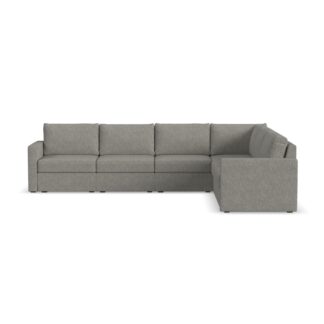 Flex 6-Seat Sectional with Standard Arm