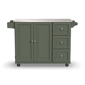 Dolly Madison Drop Leaf Kitchen Cart