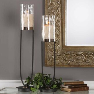 Durga Candleholders