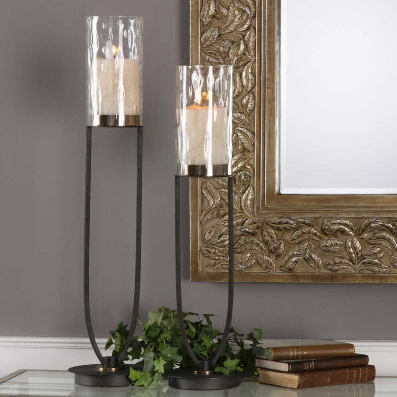 Durga Candleholders